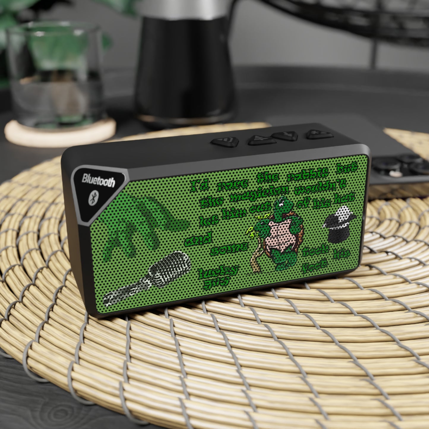 turtle race - Jabba Bluetooth Speaker (green)