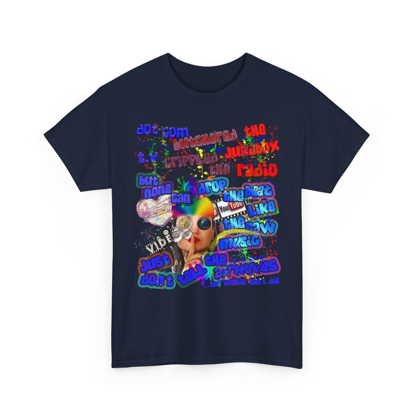 drop the beat - Unisex Heavy Cotton Tee
