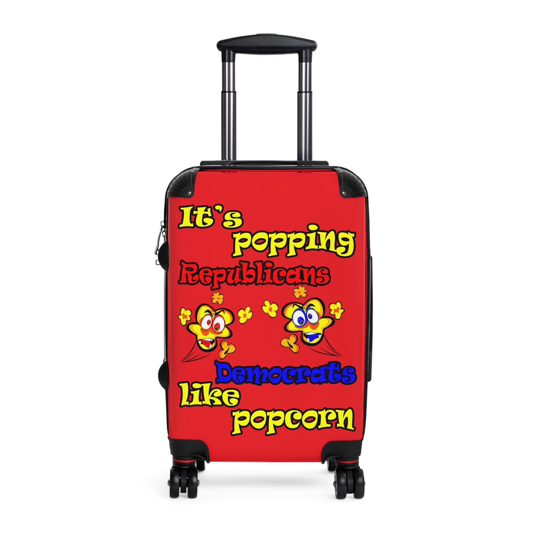 popping like popcorn - Suitcase (red)