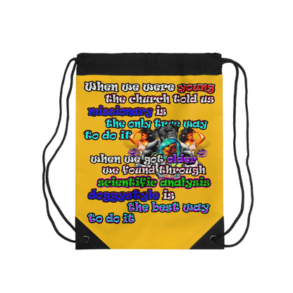 doggystyle - Drawstring Bag (yellow)