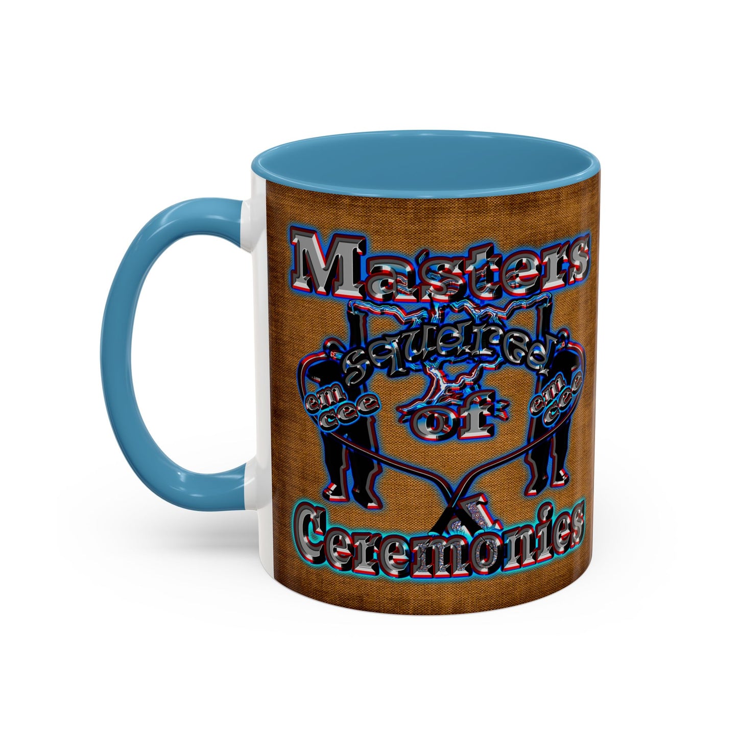 em cee squared - Accent Mug (brown papyrus)