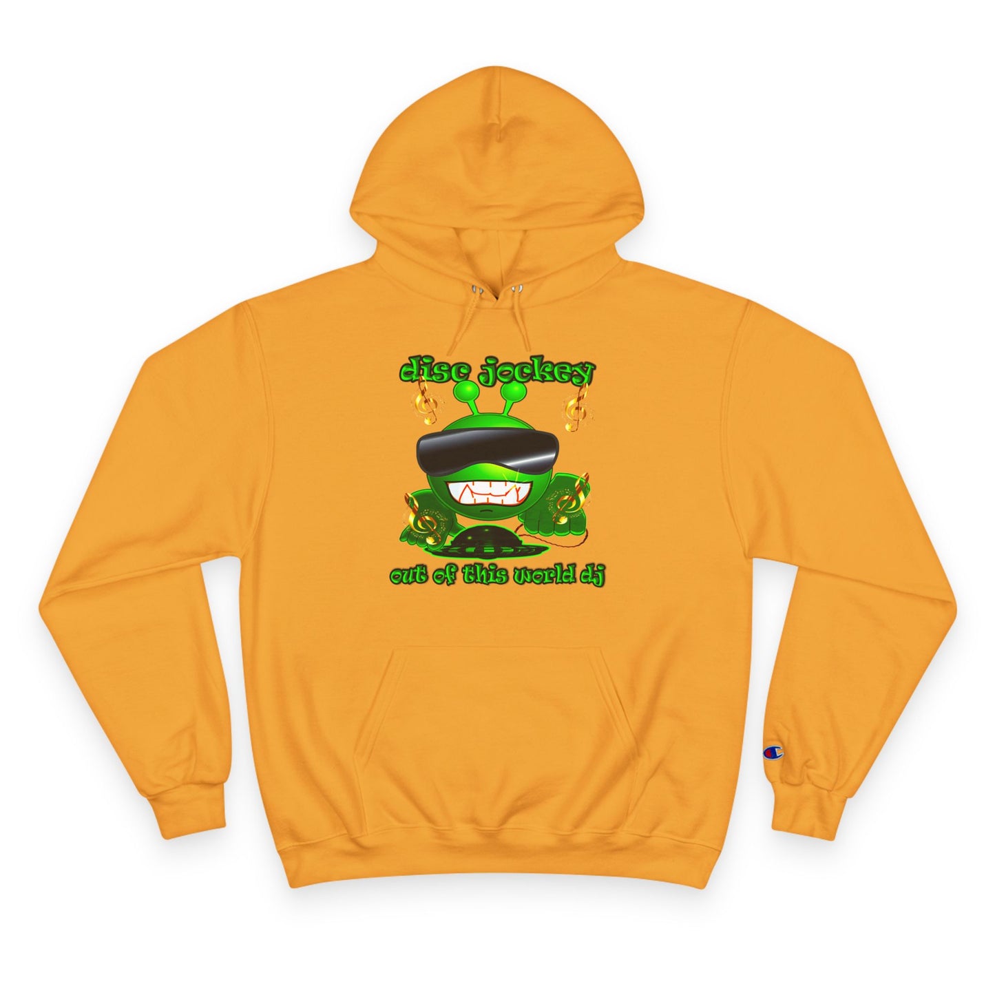 disc jockey - Champion Hoodie