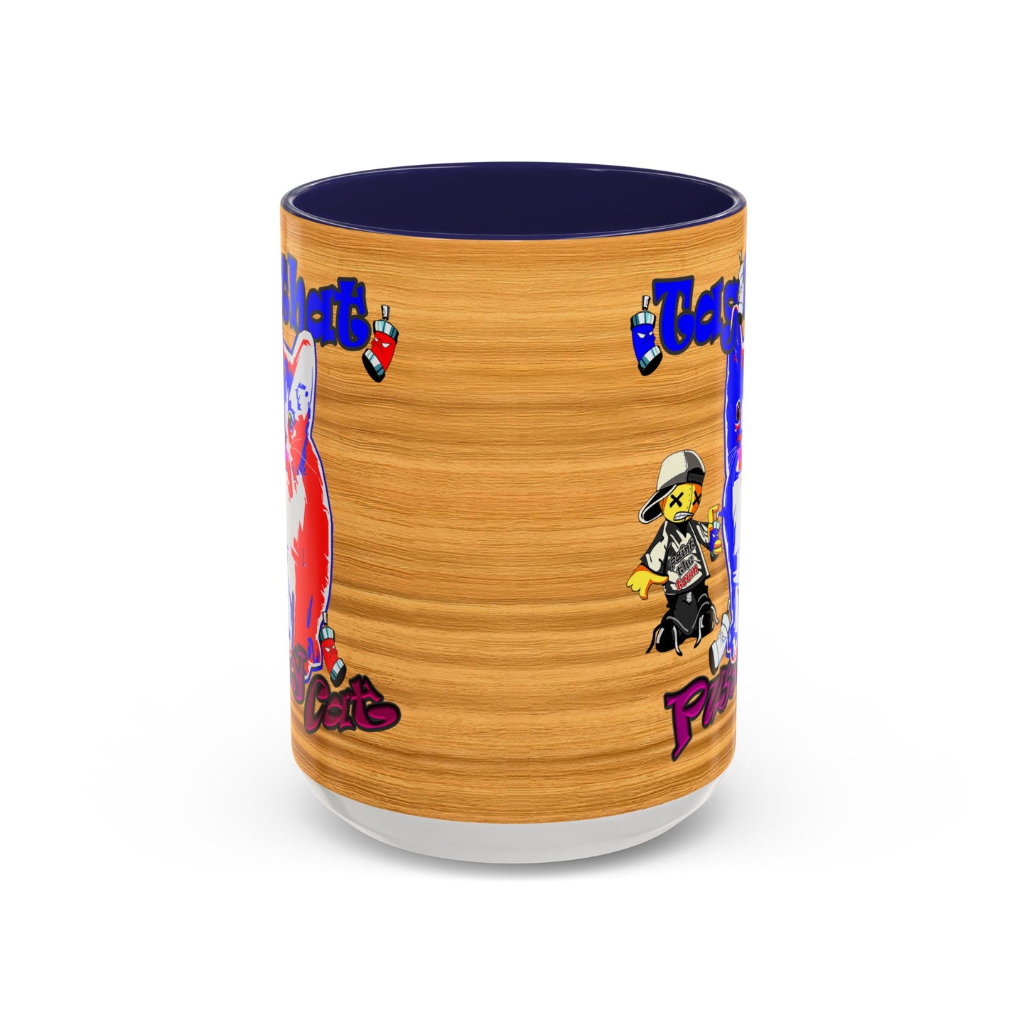 tag that - Accent Mug (butterscotch wood finish)