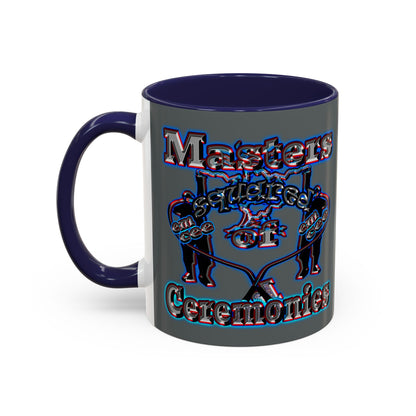 em cee squared - Accent Mug (dark grey)