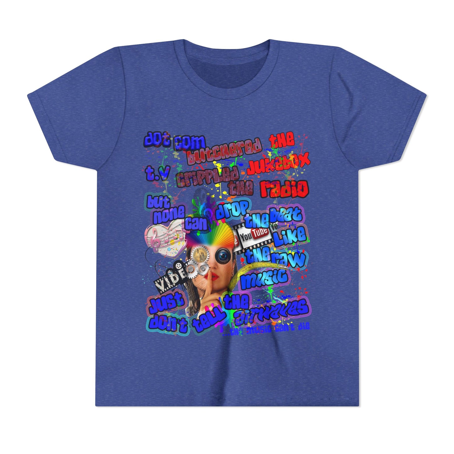drop the beat - Youth Short Sleeve Tee