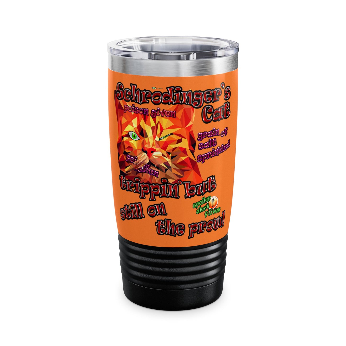 schrodinger's cat - Ringneck Tumbler, 20oz (crusta)