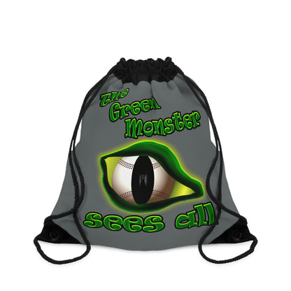green monster - Drawstring Bag (dark grey)