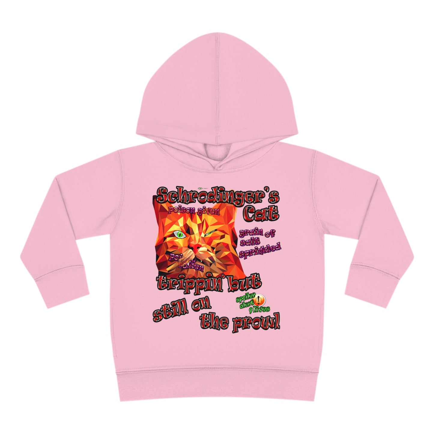 schrodinger's cat - Toddler Pullover Fleece Hoodie