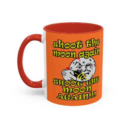 shoot the moon again - Accent Mug (crusta)