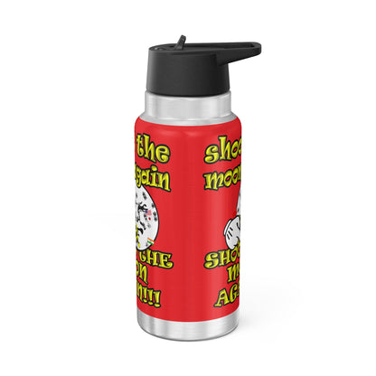 shoot the moon again - Gator Tumbler, 32oz (red)