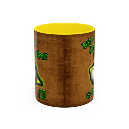 green monster - Accent Mug (brown papyrus)