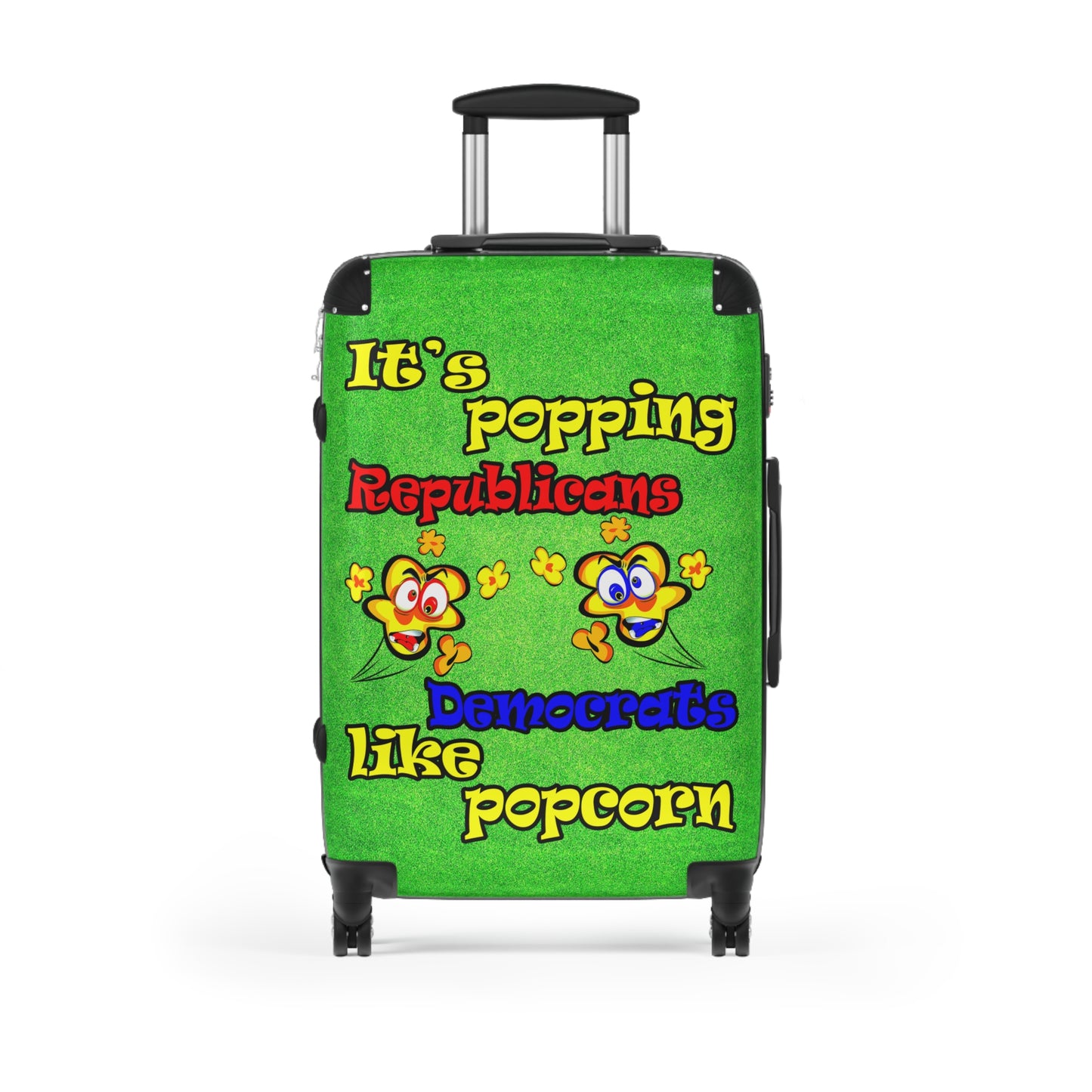 popping like popcorn - Suitcase (green turf)