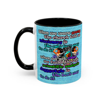 doggystyle - Accent Mug (faded blue)