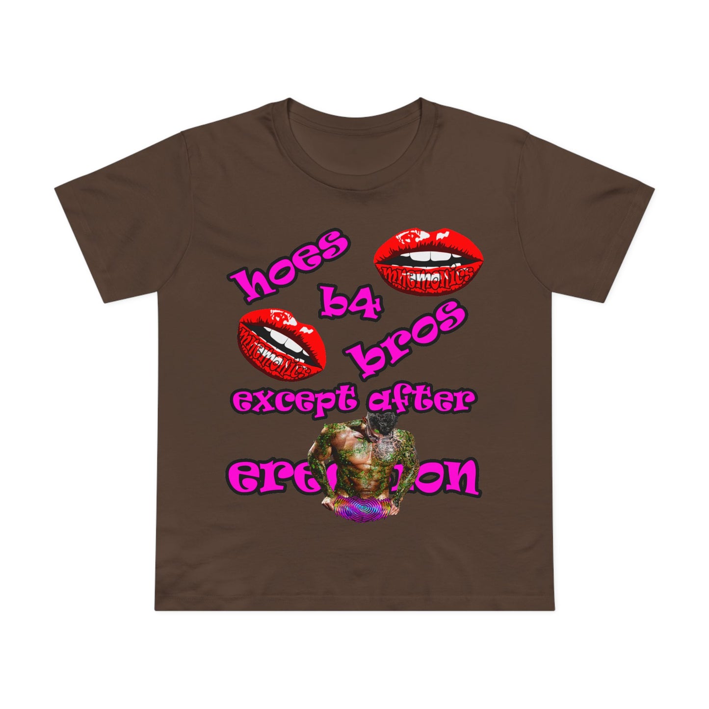 hoes b4 bros - Women’s Maple Tee