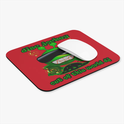 disc jockey - Mouse Pad (Rectangle) (dark red)
