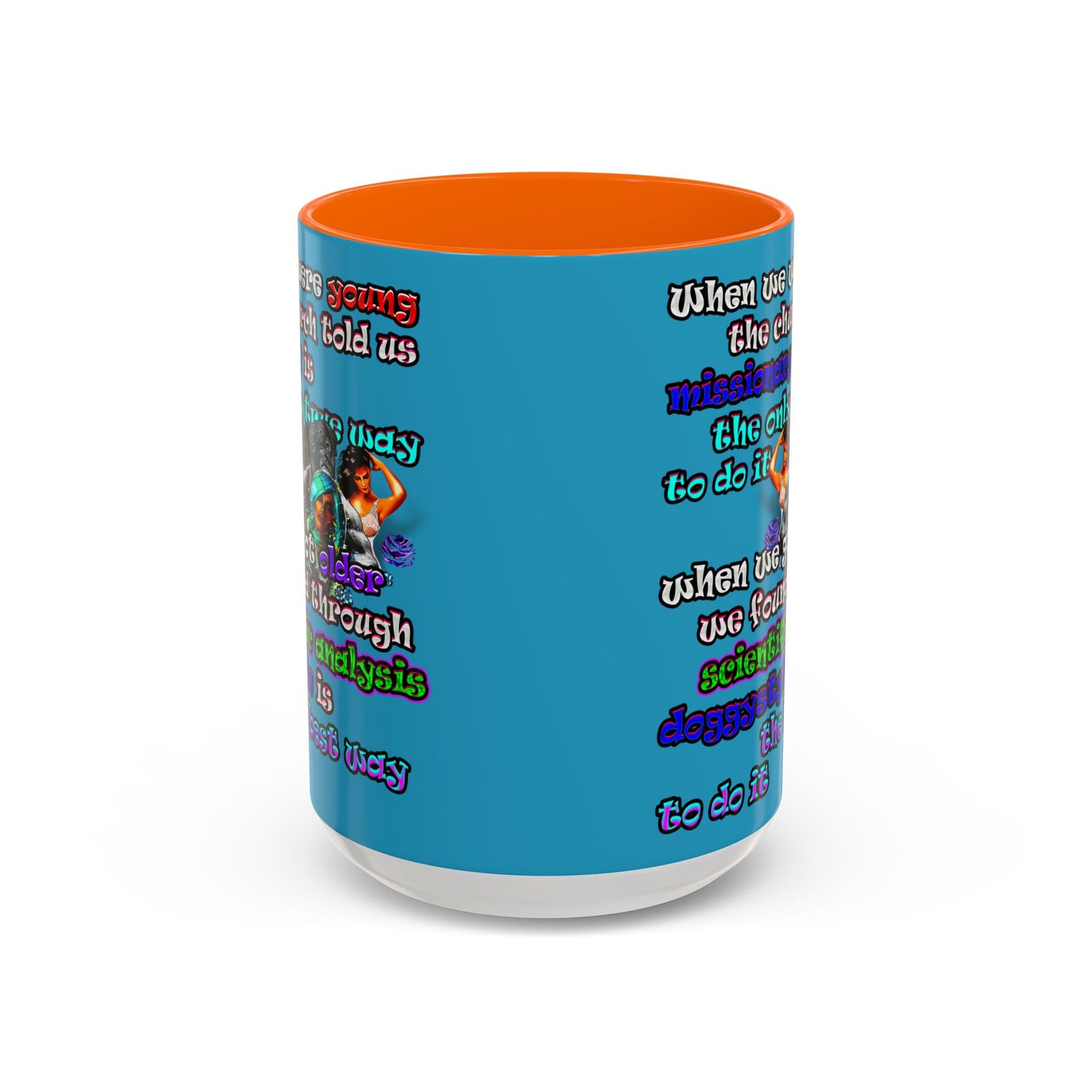 doggystyle - Accent Mug (turquoise)