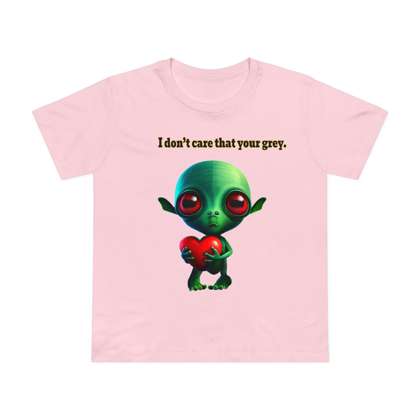 I don't care that your grey - Women’s Maple Tee