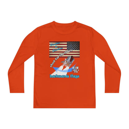 shoot for the stars - Youth Long Sleeve Competitor Tee