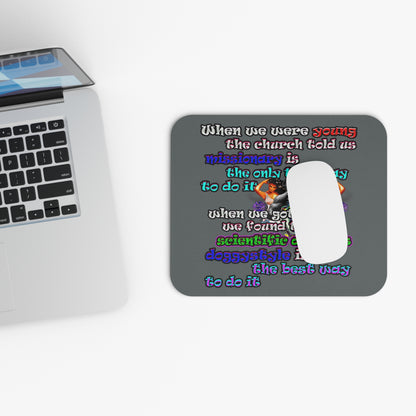 doggystyle - Mouse Pad (Rectangle) (dark grey)