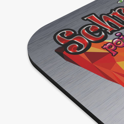 schrodinger's cat - Mouse Pad (Rectangle) (brushed nickel)