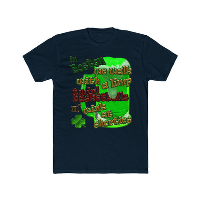 celtics logo - Men's Cotton Crew Tee