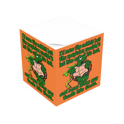 turtle race - note cube (crusta)
