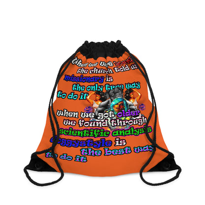doggystyle - Drawstring Bag (orange)