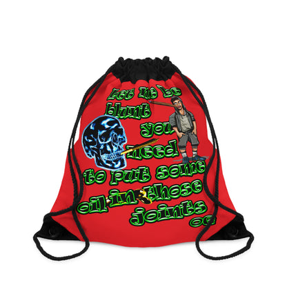 og - Drawstring Bag (red)