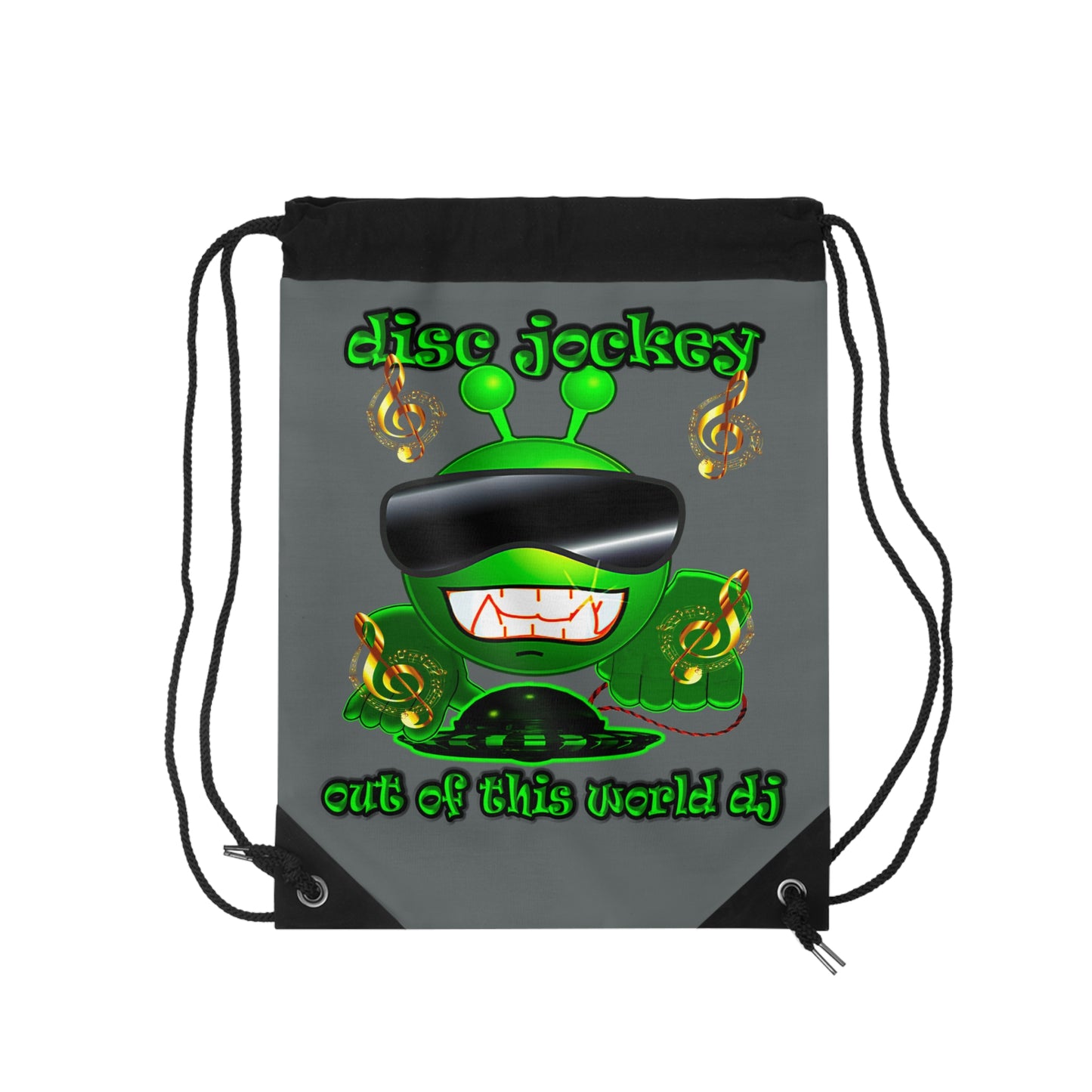 disc jockey - Drawstring Bag (dark grey)