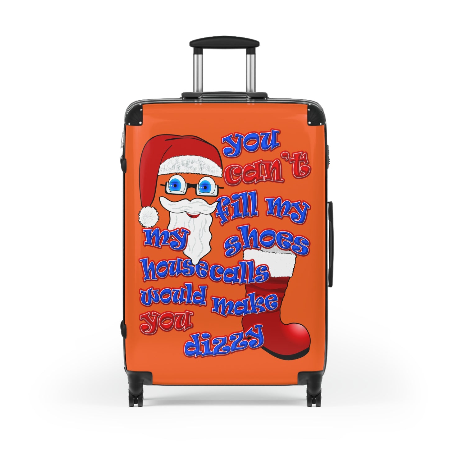 santa's shoes - Suitcase (orange)