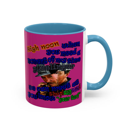high noon - Accent Mug (pink)