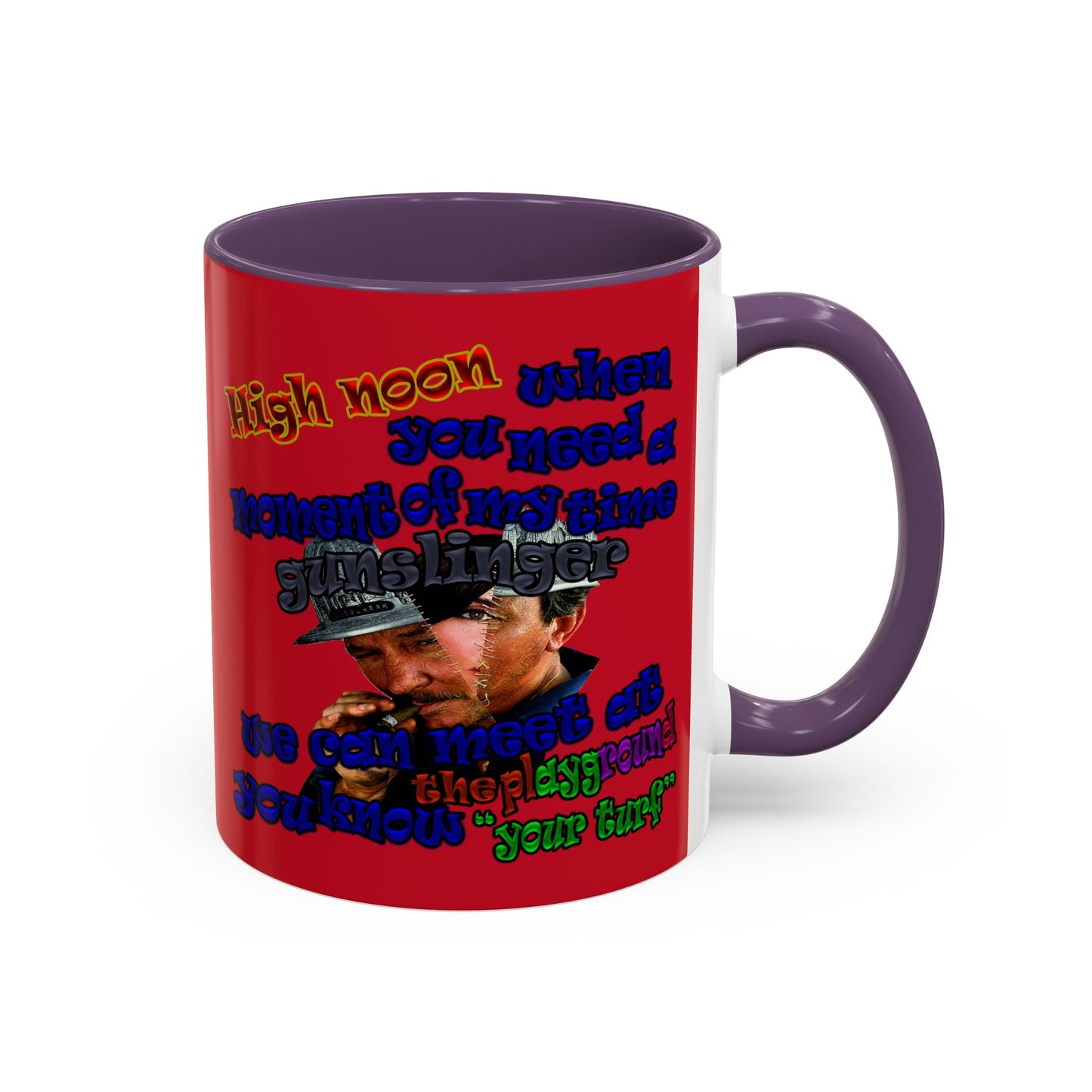 high noon - Accent Mug (dark red)