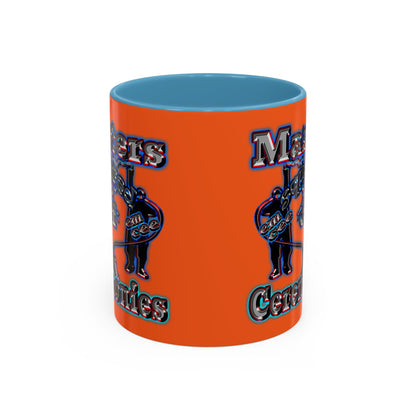em cee squared - Accent Mug (orange)