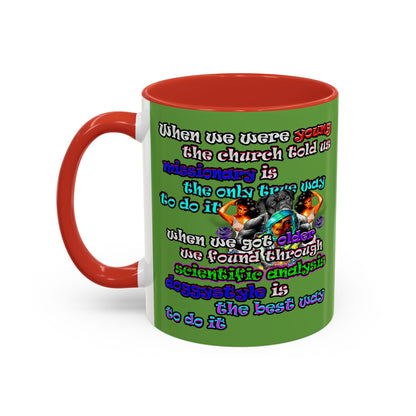 doggystyle - Accent Mug (green)