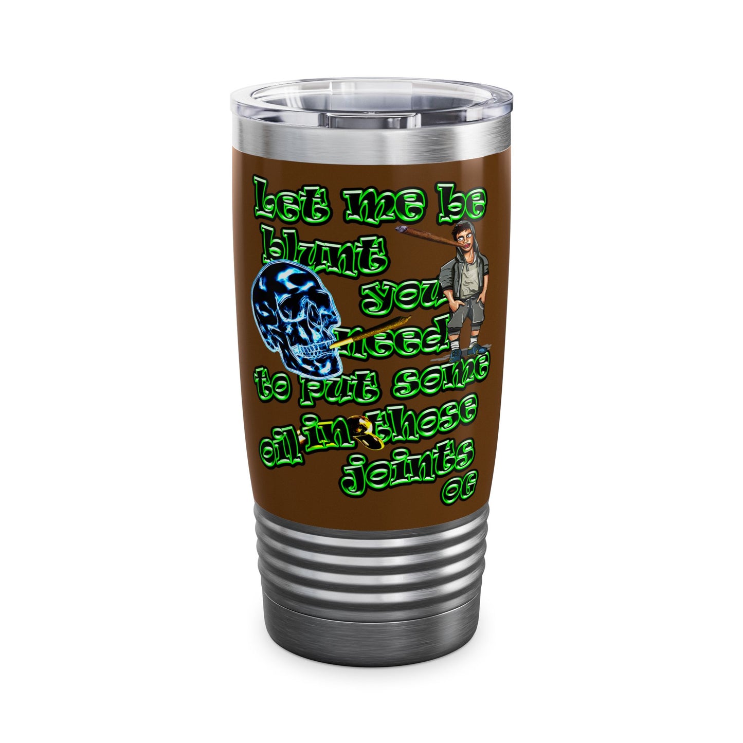 og - Ringneck Tumbler, 20oz (brown)