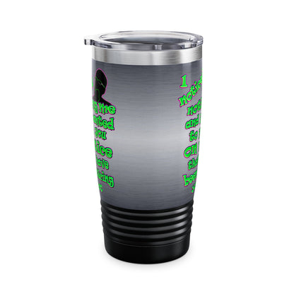 noticed you noticing - Ringneck Tumbler, 20oz (brushed nickel)