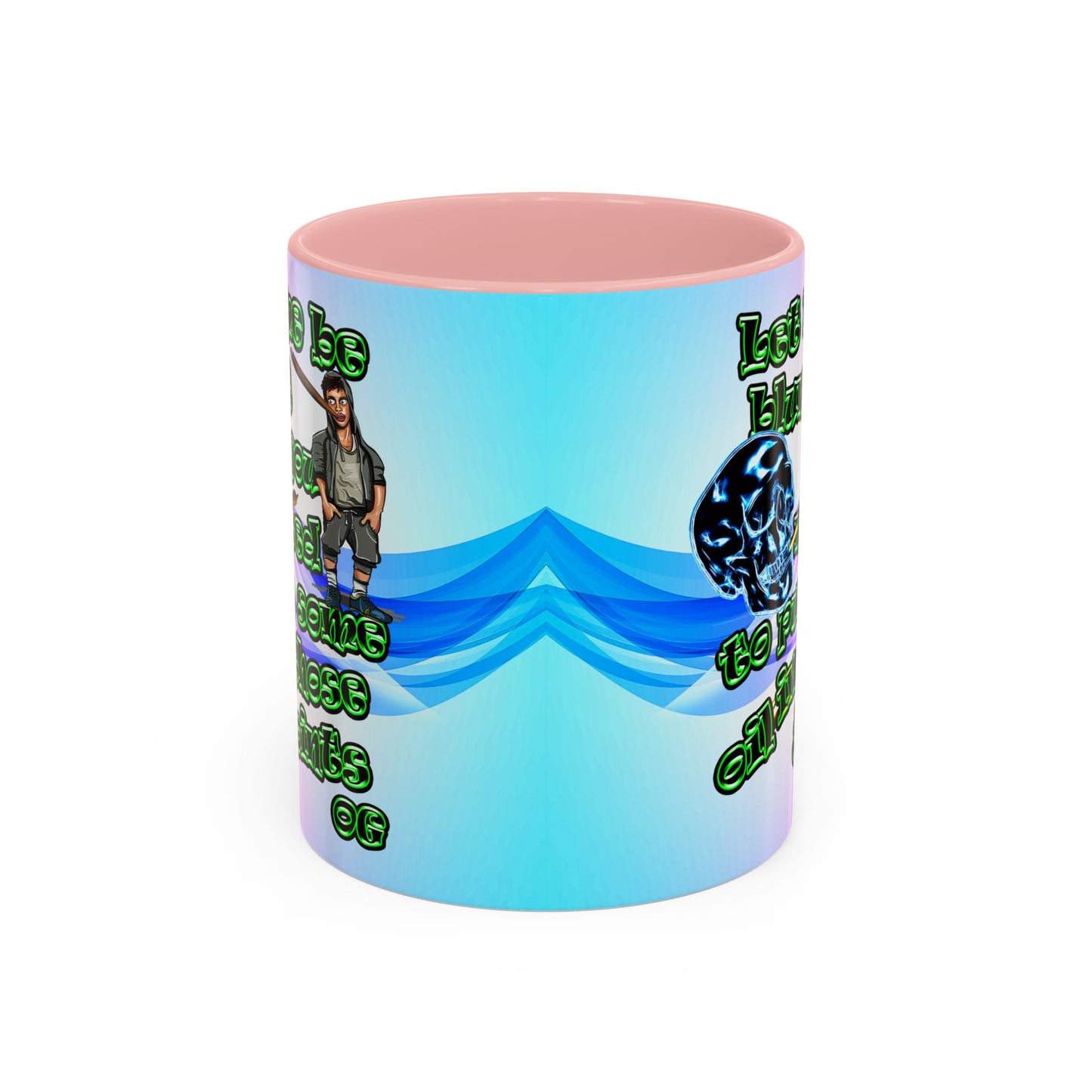 og - Accent Mug (light blue-pink wave)