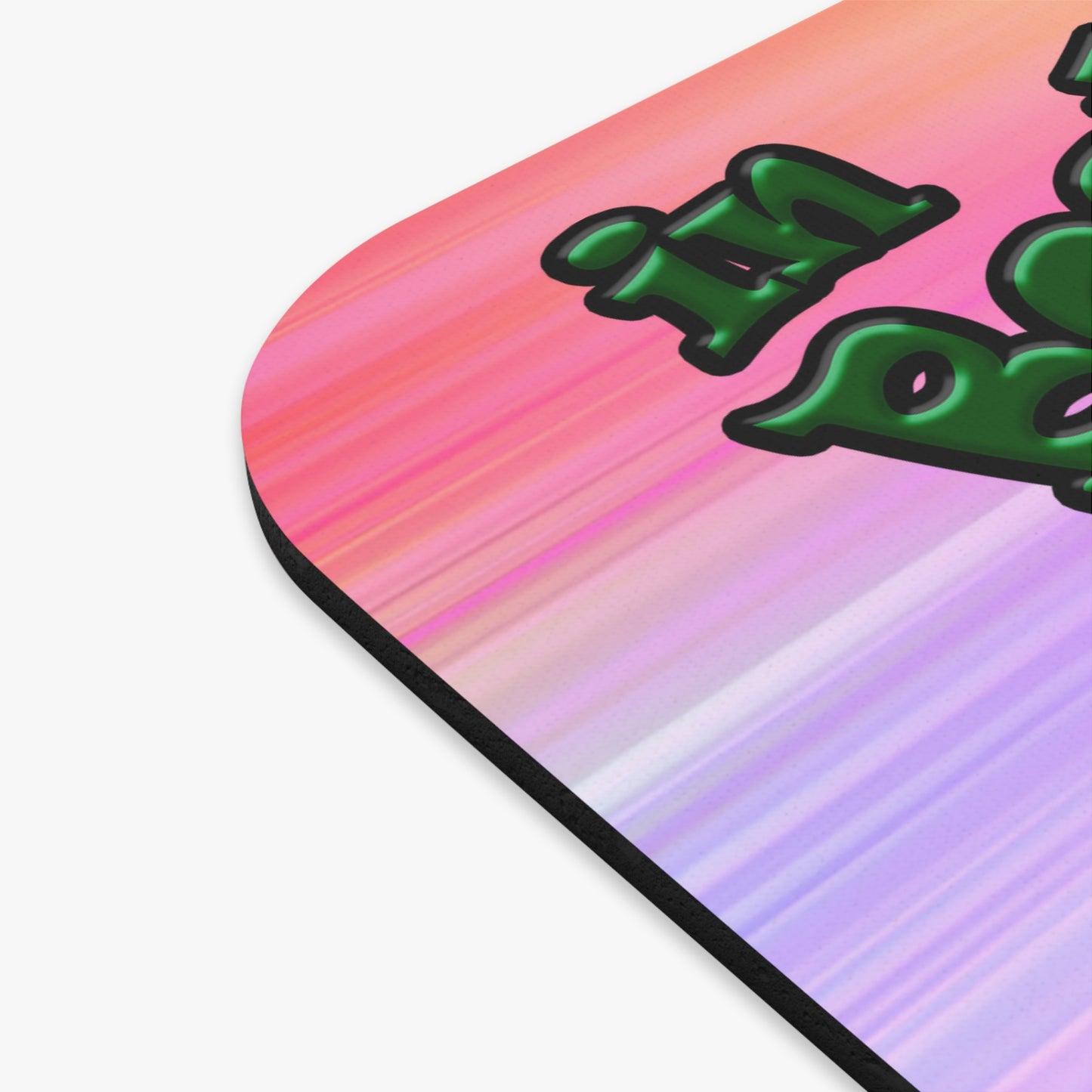 celtics logo - Mouse Pad (Rectangle) (color blur)