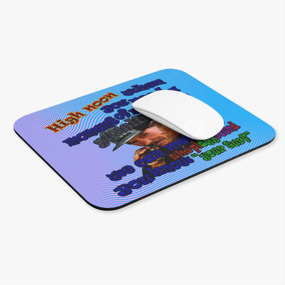 high noon - Mouse Pad (Rectangle) (light blue-purple wave)