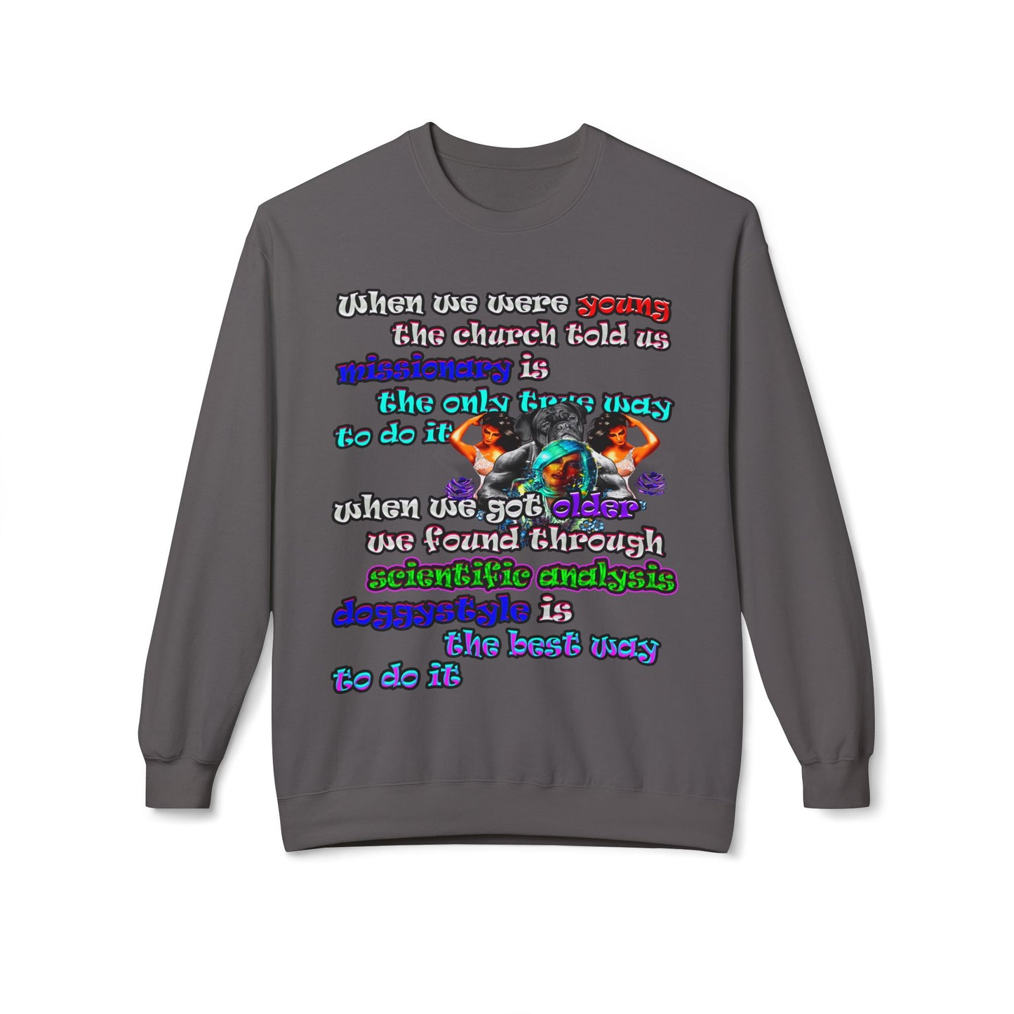 doggystyle - Unisex Midweight Softstyle Fleece Crewneck Sweatshirt