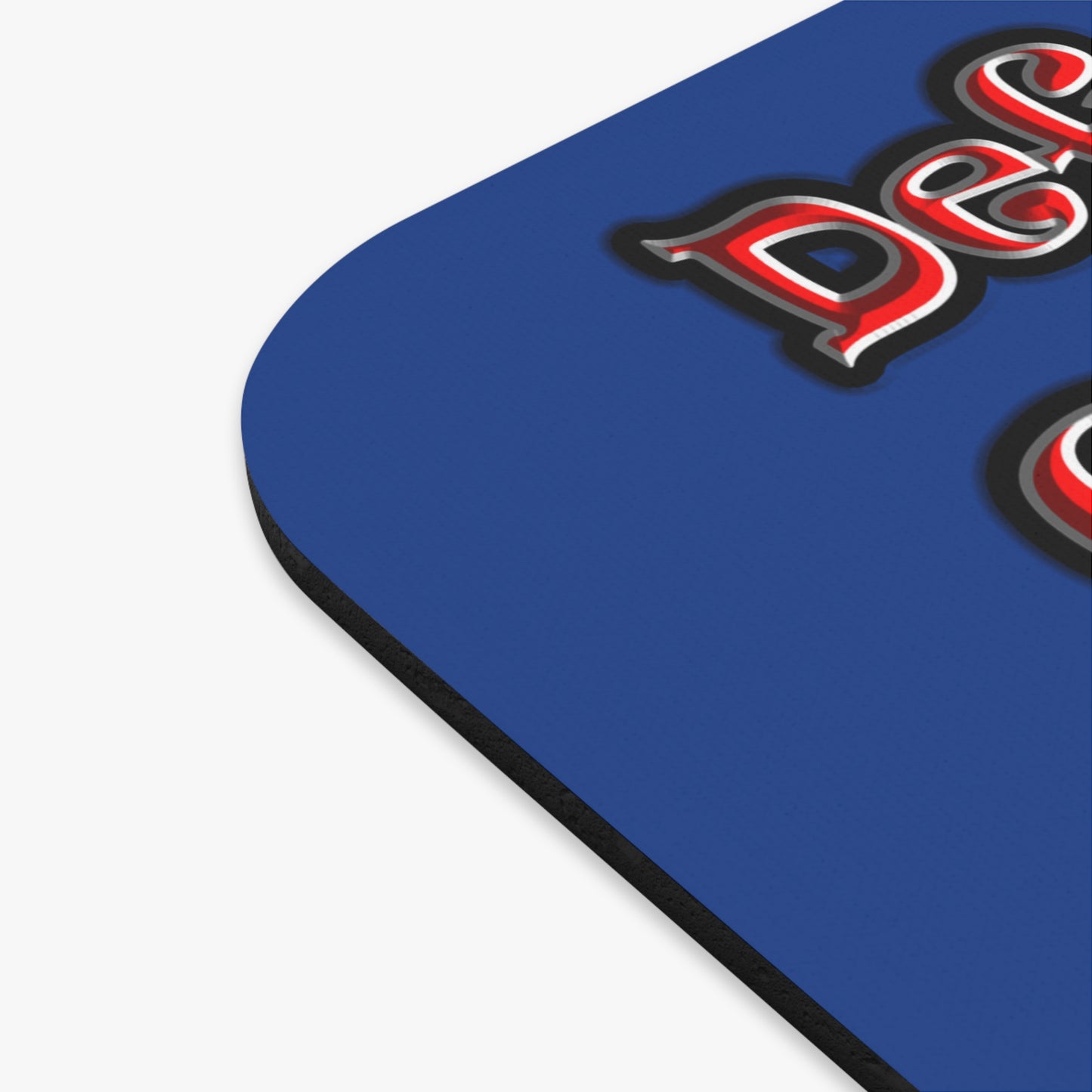 defy conquer reach - Mouse Pad (Rectangle) (dark blue)
