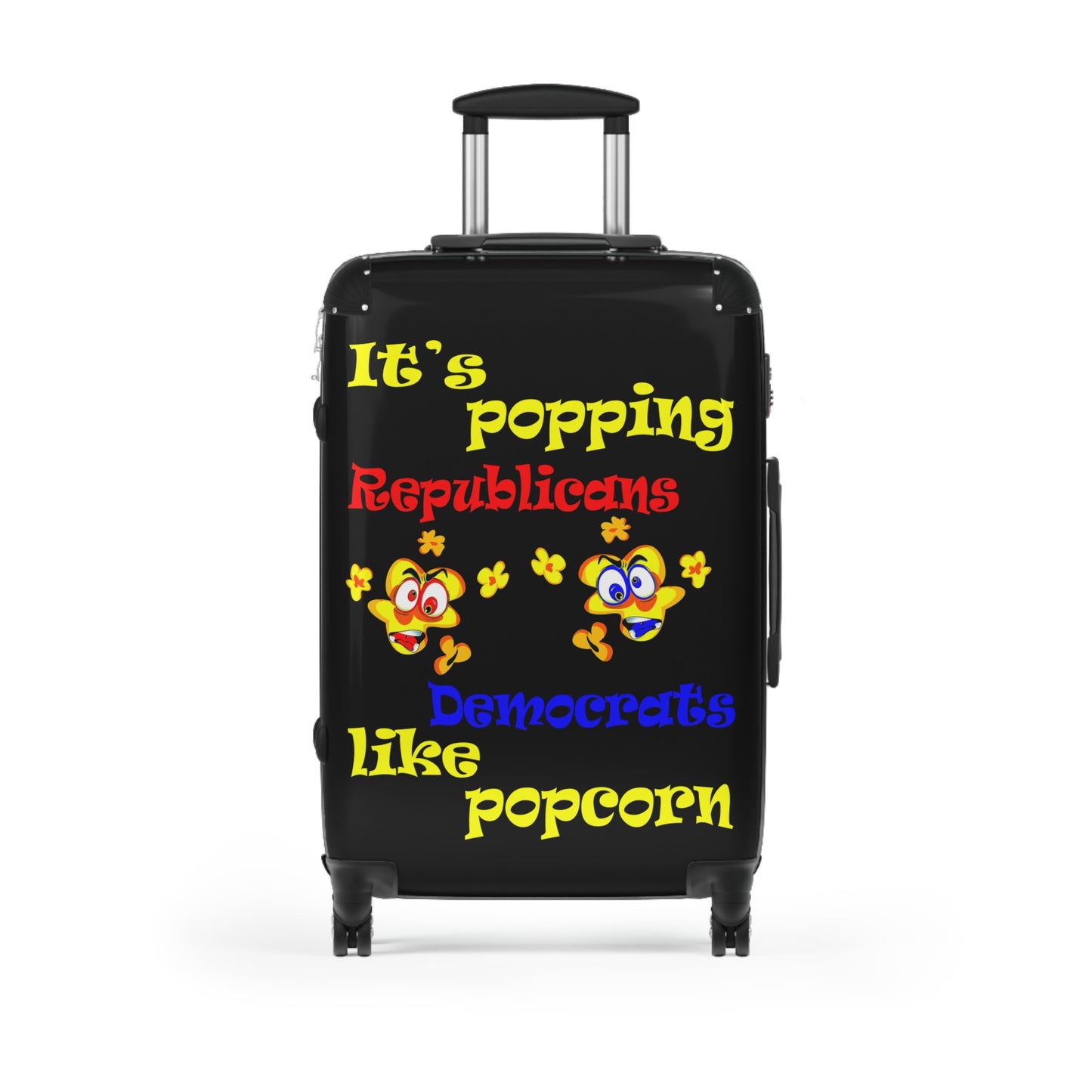 popping like popcorn - Suitcase (black)