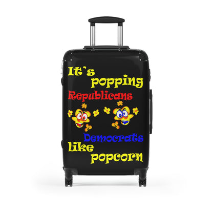 popping like popcorn - Suitcase (black)