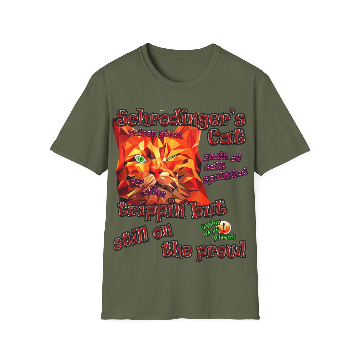 schrodinger's cat - Unisex Softstyle T-Shirt