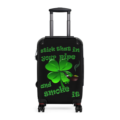 stick that in your pipe and smoke it - Suitcase (black)