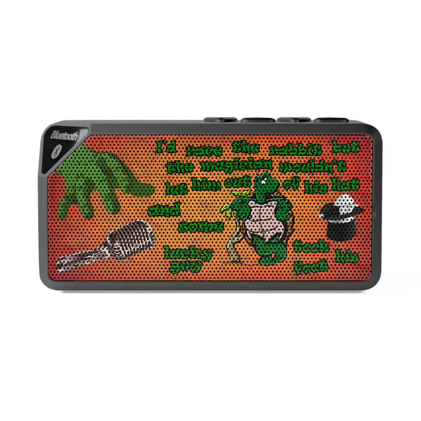 turtle race - Jabba Bluetooth Speaker (burnt orange)