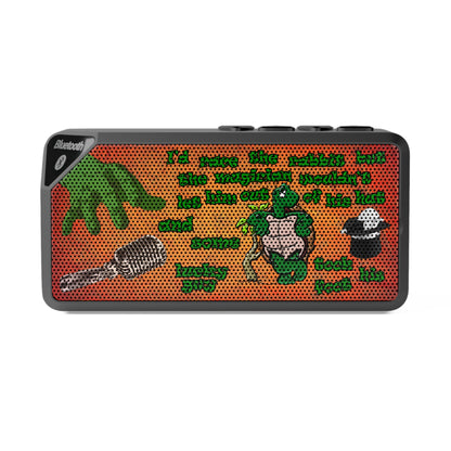 turtle race - Jabba Bluetooth Speaker (burnt orange)