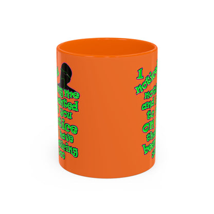 noticed you noticing - Accent Mug (crusta)
