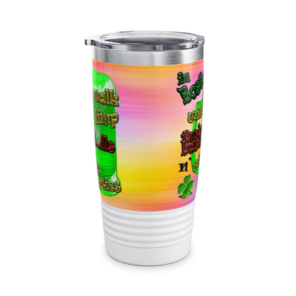 celtics logo - Ringneck Tumbler, 20oz (color blur)