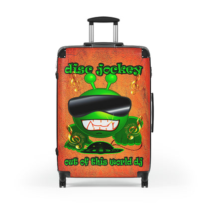 disc jockey - Suitcase (burnt orange)